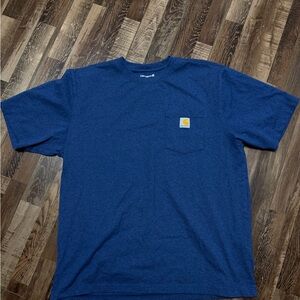 Carhartt Men's Navy Short Sleeve Tee